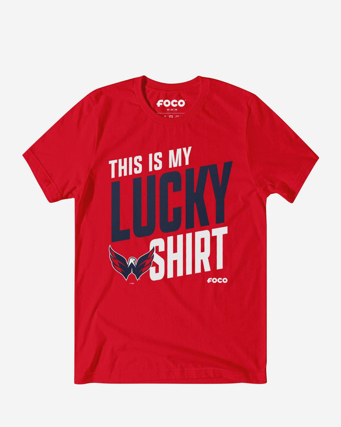 Washington Capitals This Is My Lucky T-Shirt FOCO S - FOCO.com
