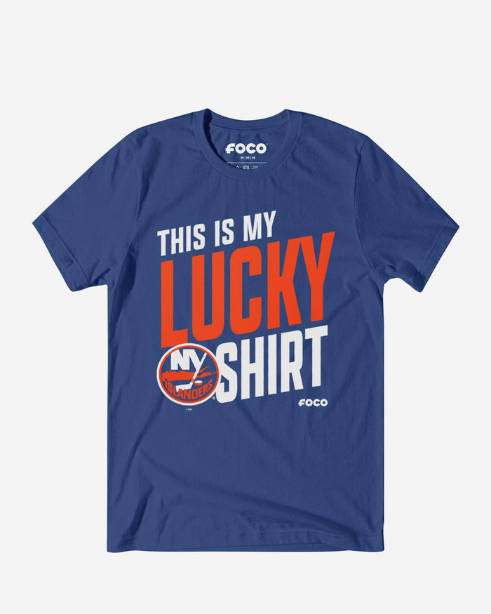 New York Islanders This Is My Lucky T-Shirt FOCO S - FOCO.com