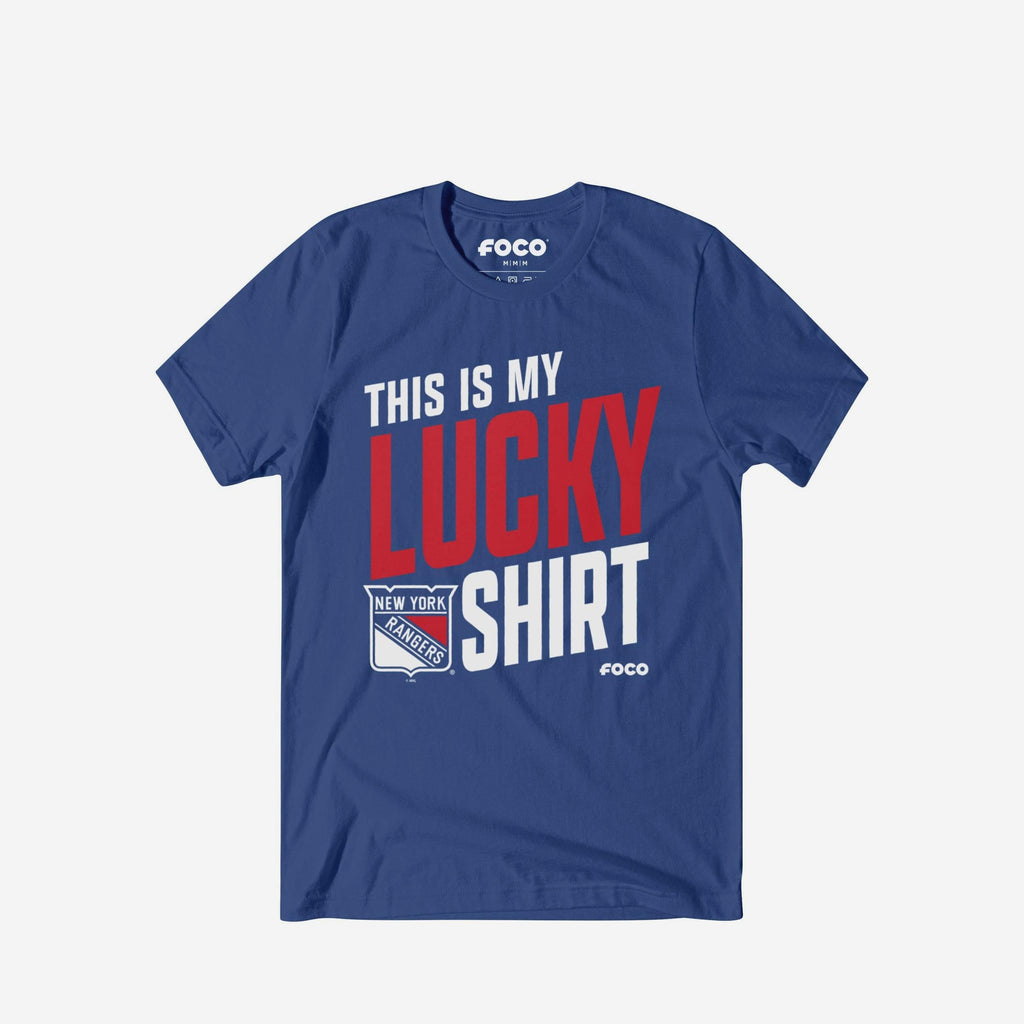 New York Rangers This Is My Lucky T-Shirt FOCO S - FOCO.com