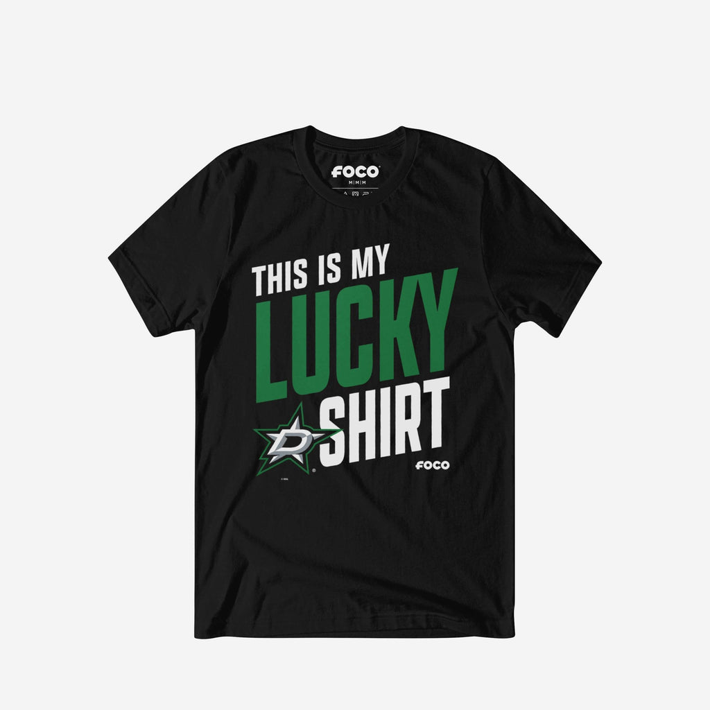 Dallas Stars This Is My Lucky T-Shirt FOCO S - FOCO.com