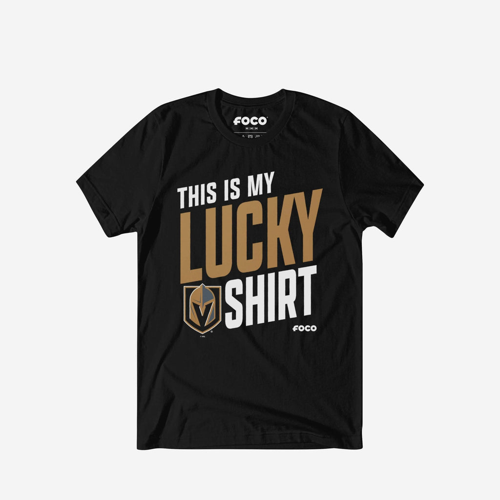 Vegas Golden Knights This Is My Lucky T-Shirt FOCO S - FOCO.com
