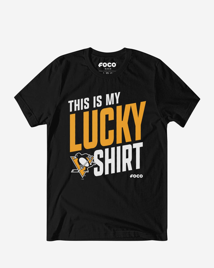 Pittsburgh Penguins This Is My Lucky T-Shirt FOCO S - FOCO.com