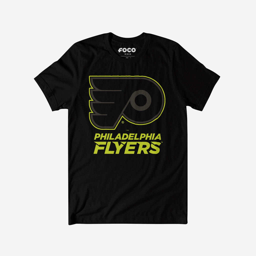 Philadelphia Flyers Highlight Reel T-Shirt FOCO Black/Volt S - FOCO.com