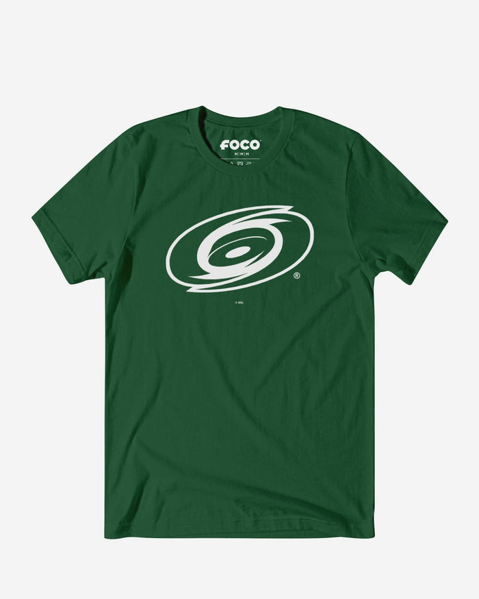 Carolina Hurricanes White Logo T-Shirt FOCO S - FOCO.com