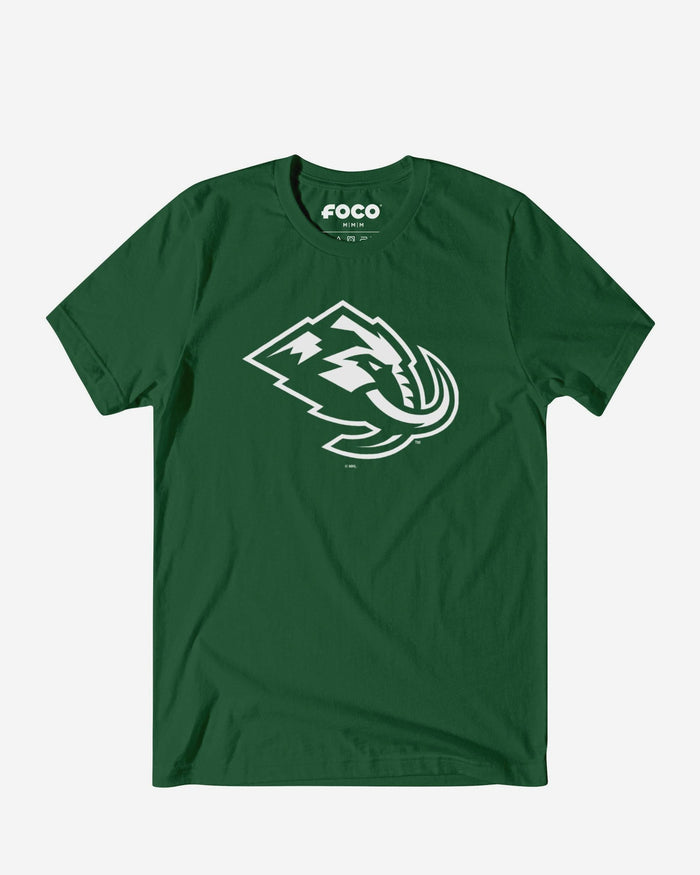 Utah Mammoth White Logo T-Shirt FOCO S - FOCO.com