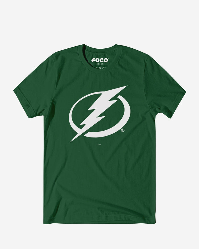 Tampa Bay Lightning White Logo T-Shirt FOCO S - FOCO.com