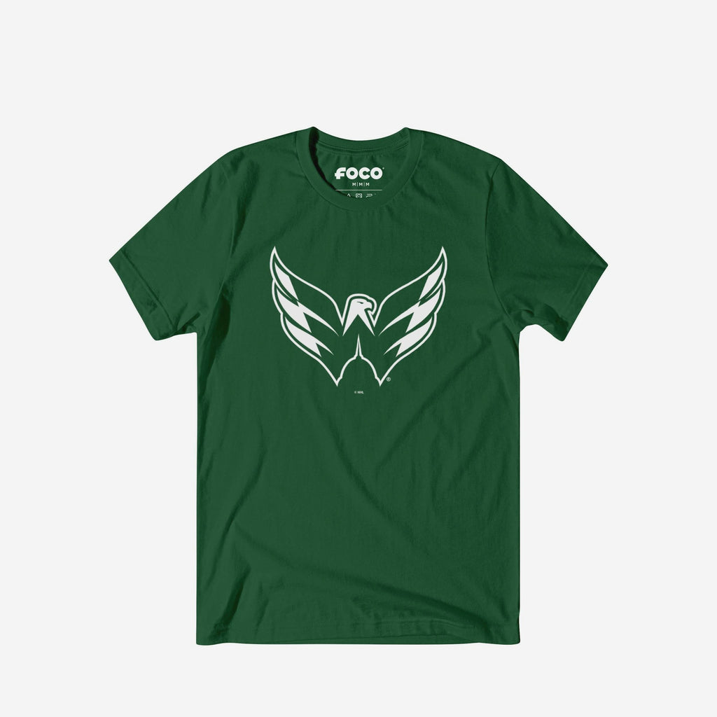 Washington Capitals White Logo T-Shirt FOCO S - FOCO.com