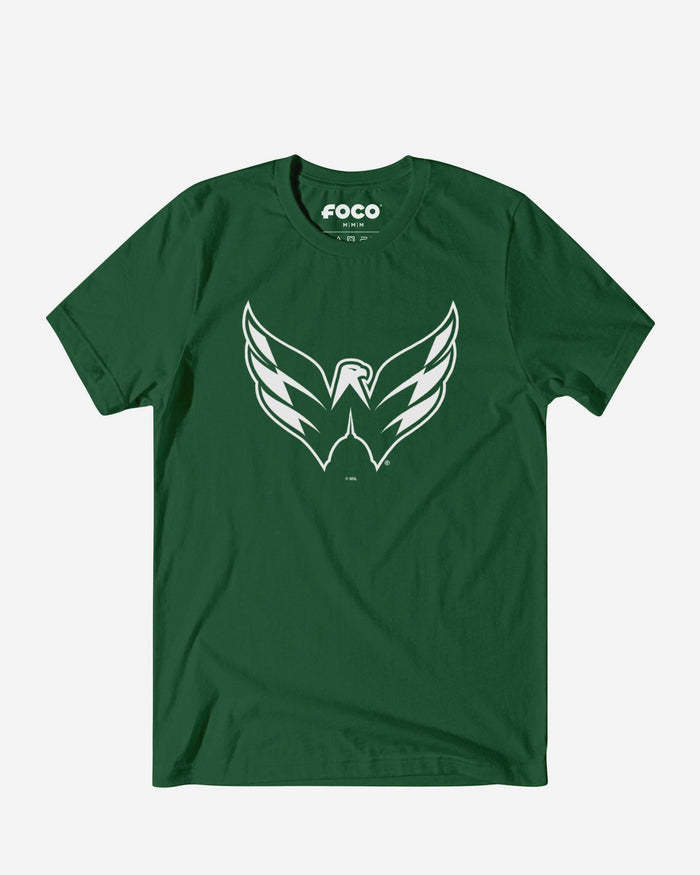 Washington Capitals White Logo T-Shirt FOCO S - FOCO.com