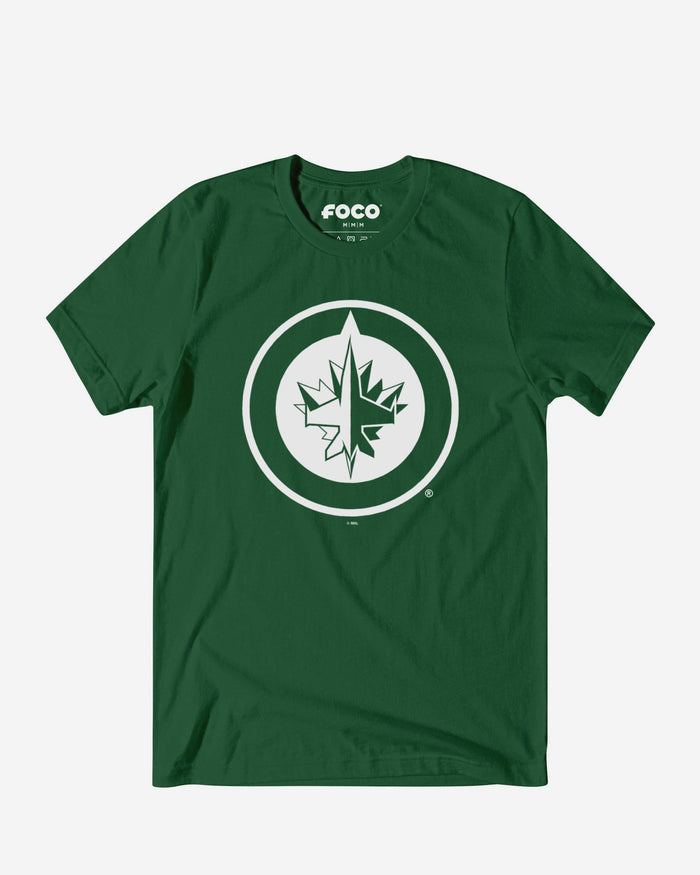 Winnipeg Jets White Logo T-Shirt FOCO S - FOCO.com