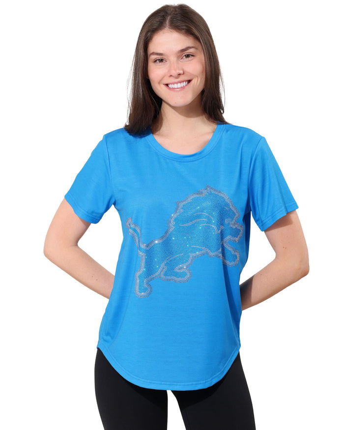 Detroit Lions Rhinestone Tunic Top