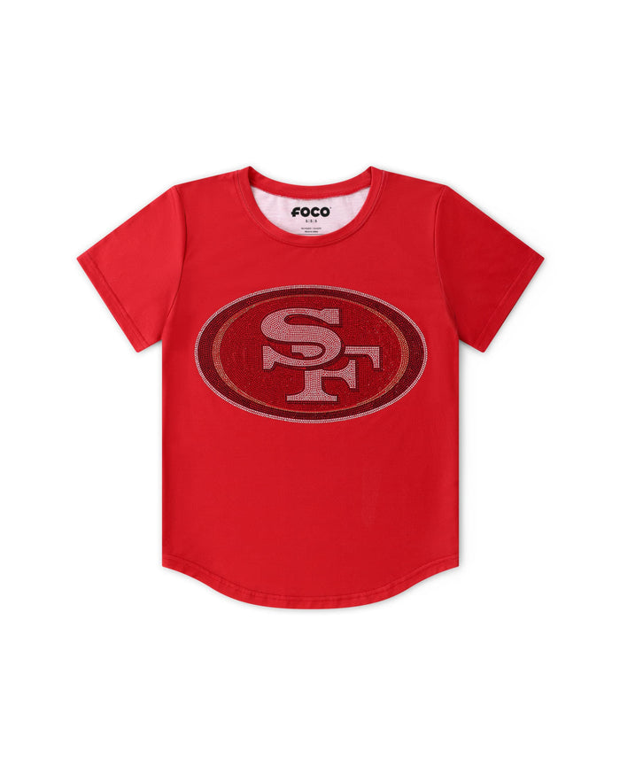San Francisco 49ers Rhinestone Tunic Top