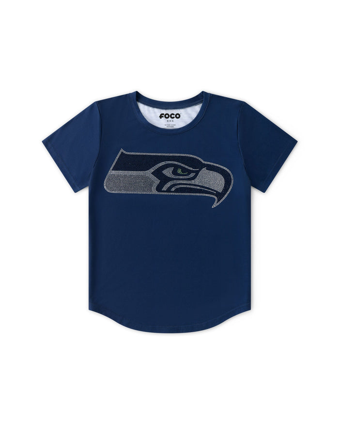 Seattle Seahawks Rhinestone Tunic Top