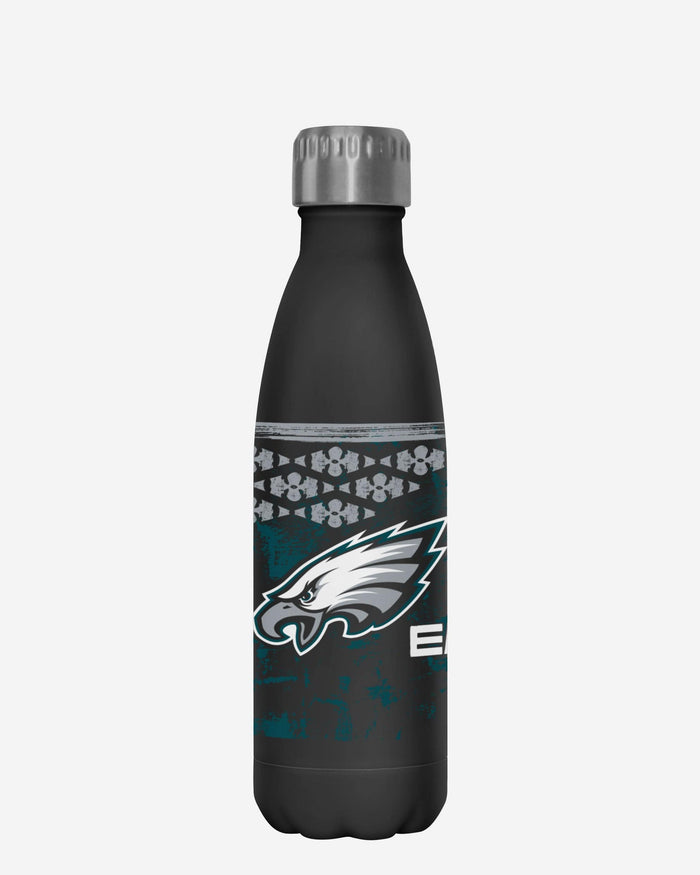 Philadelphia Eagles Super Bowl LIX Fly Eagles Fly Black 17 oz Stainless Steel Bottle FOCO - FOCO.com