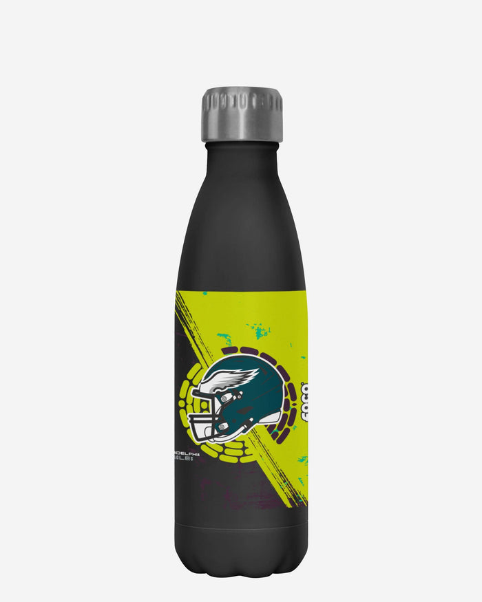 Kansas City Chiefs vs Philadelphia Eagles Super Bowl LIX Black 17 oz Stainless Steel Bottle FOCO - FOCO.com