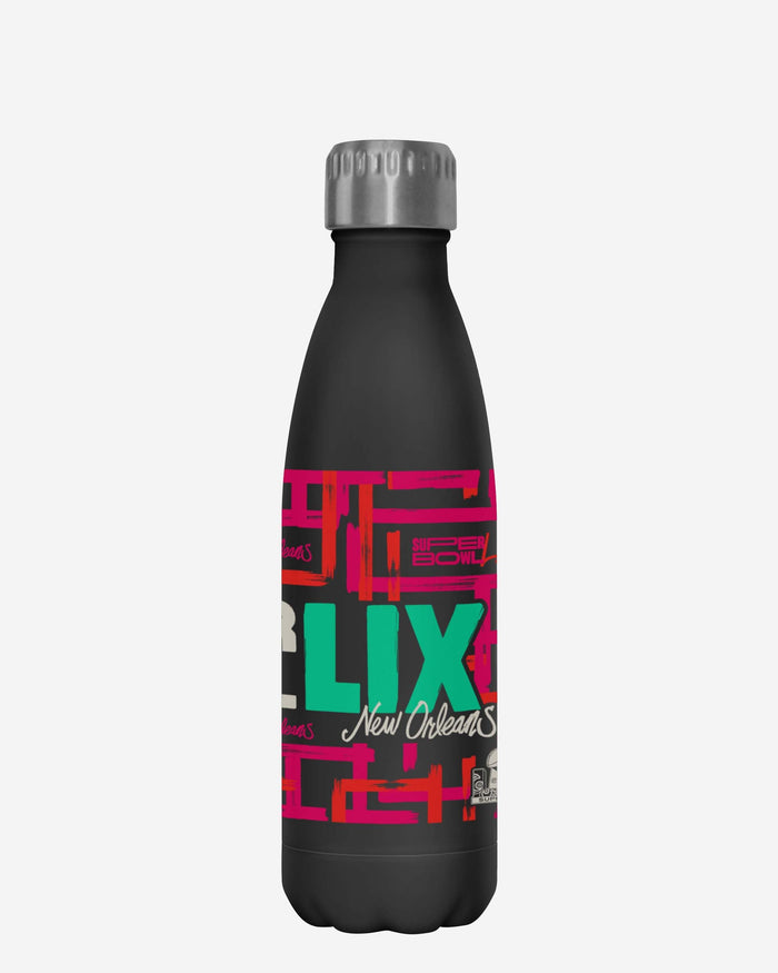 Super Bowl LIX Black 17 oz Stainless Steel Bottle FOCO - FOCO.com