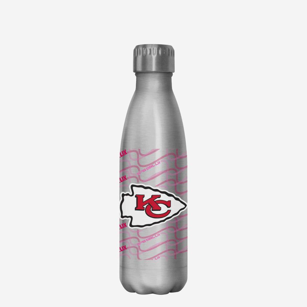 Kansas City Chiefs Super Bowl LIX Bound Silver 17 oz Stainless Steel Bottle FOCO - FOCO.com