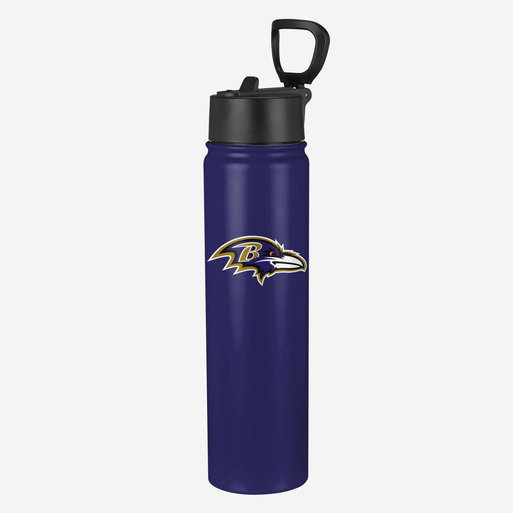 Baltimore Ravens Team Color Insulated Bottle FOCO - FOCO.com