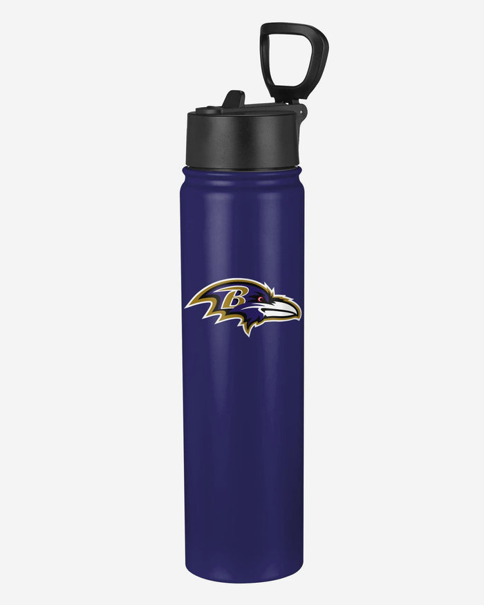 Baltimore Ravens Team Color Insulated Bottle FOCO - FOCO.com