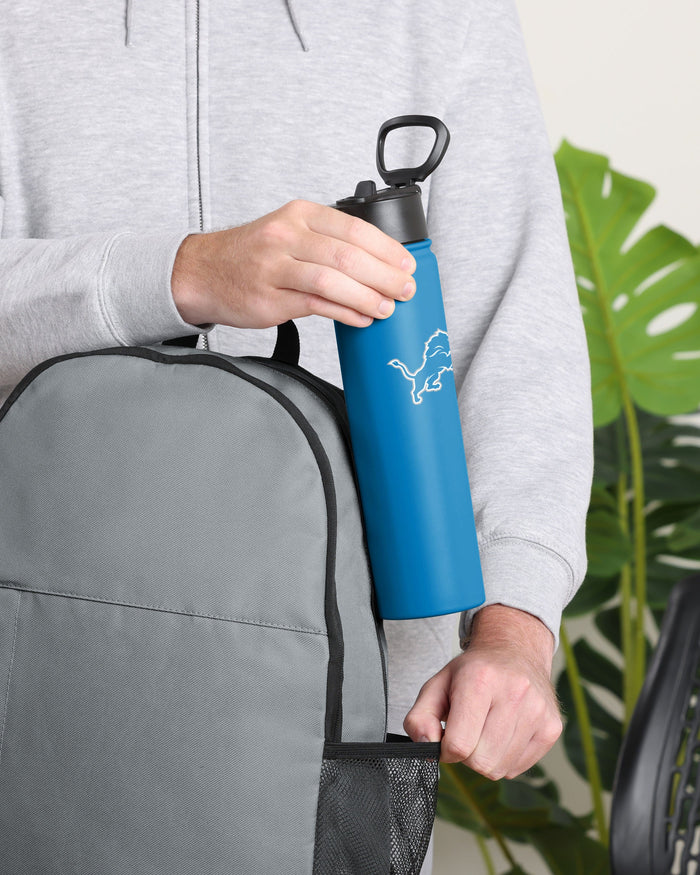 Detroit Lions Team Color Insulated Bottle FOCO - FOCO.com