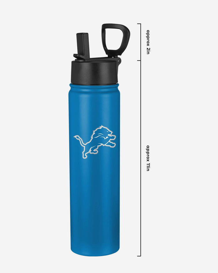 Detroit Lions Team Color Insulated Bottle FOCO - FOCO.com