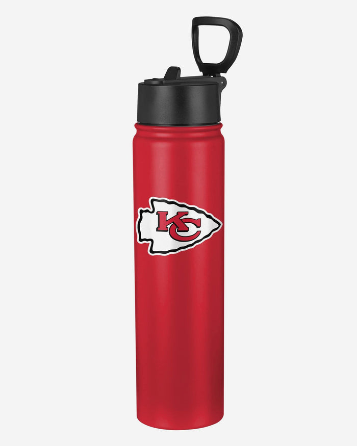 Kansas City Chiefs Team Color Insulated Bottle FOCO - FOCO.com