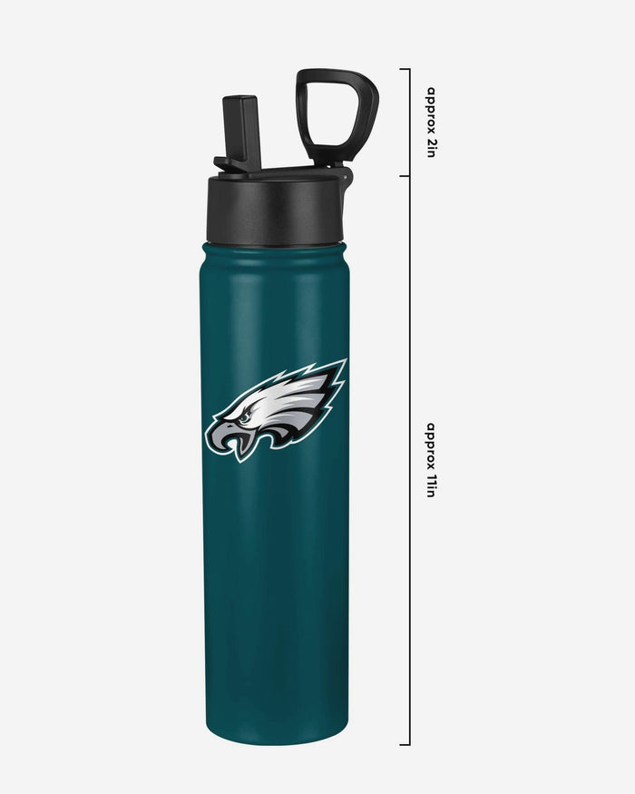 Philadelphia Eagles Team Color Insulated Bottle FOCO - FOCO.com