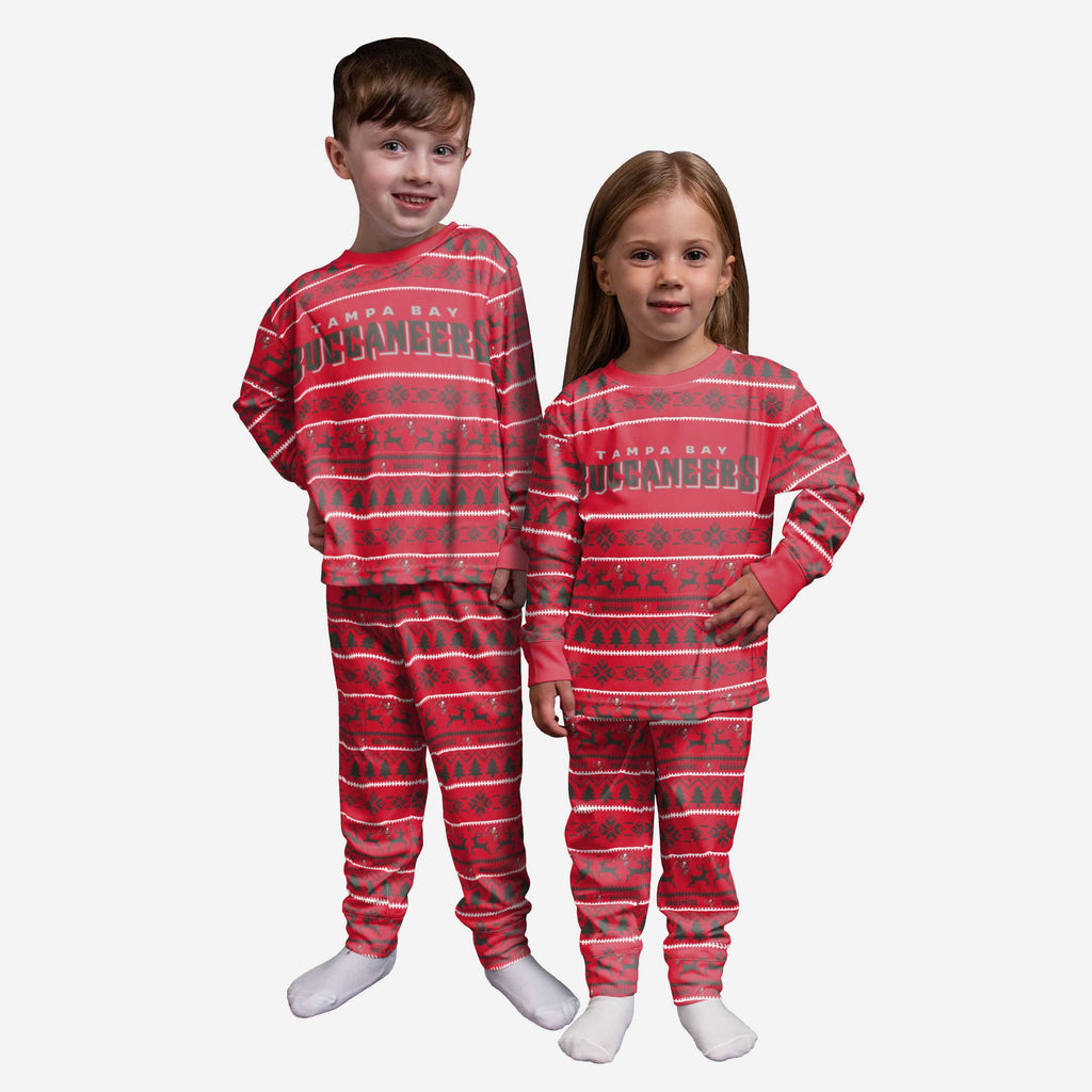 Tampa Bay Buccaneers Toddler Family Holiday Pajamas FOCO 2T - FOCO.com
