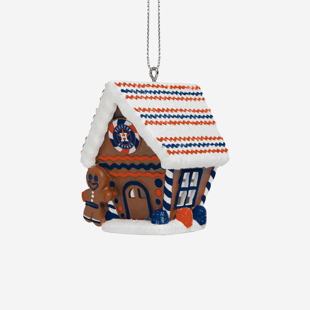Houston Astros Gingerbread House Ornament FOCO - FOCO.com