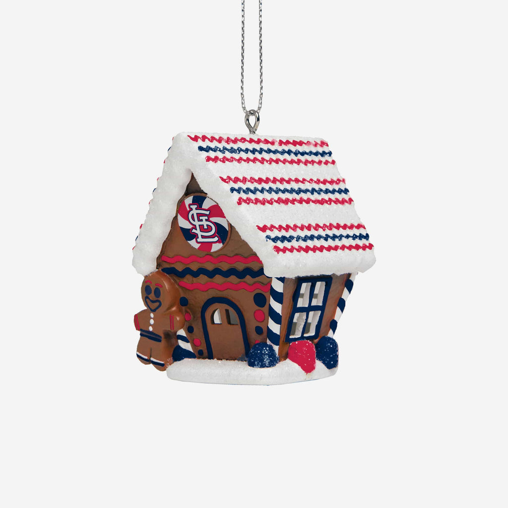 St. Louis Cardinals Gingerbread House Ornament FOCO - FOCO.com