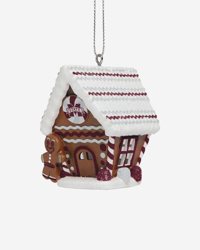 Mississippi State Bulldogs Gingerbread House Ornament FOCO - FOCO.com