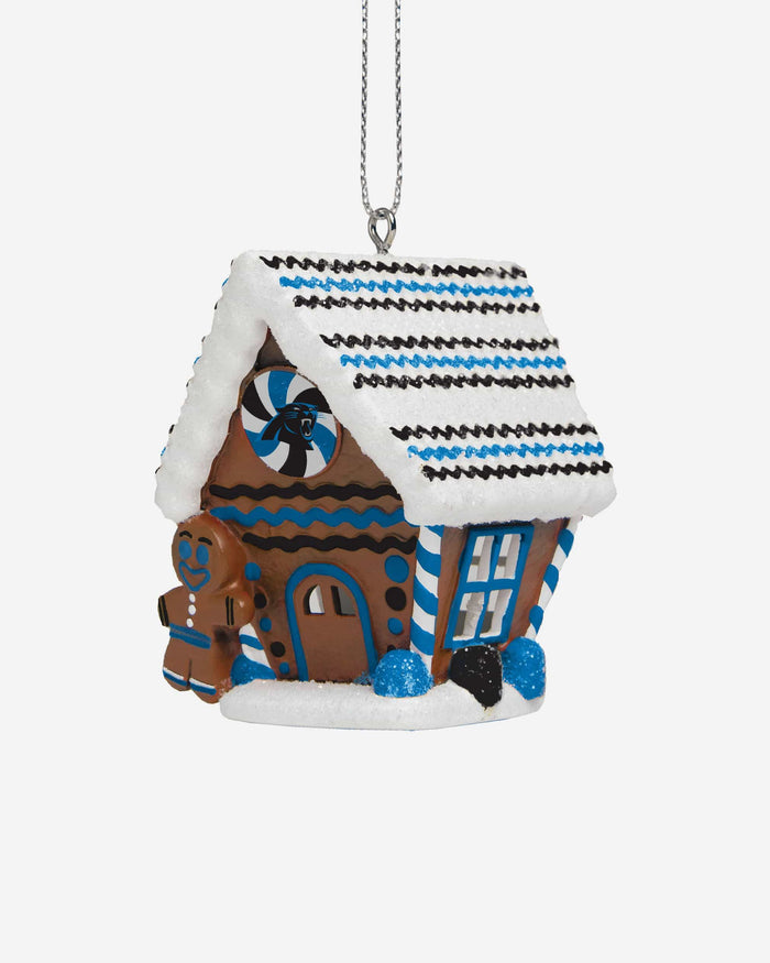 Carolina Panthers Gingerbread House Ornament FOCO - FOCO.com