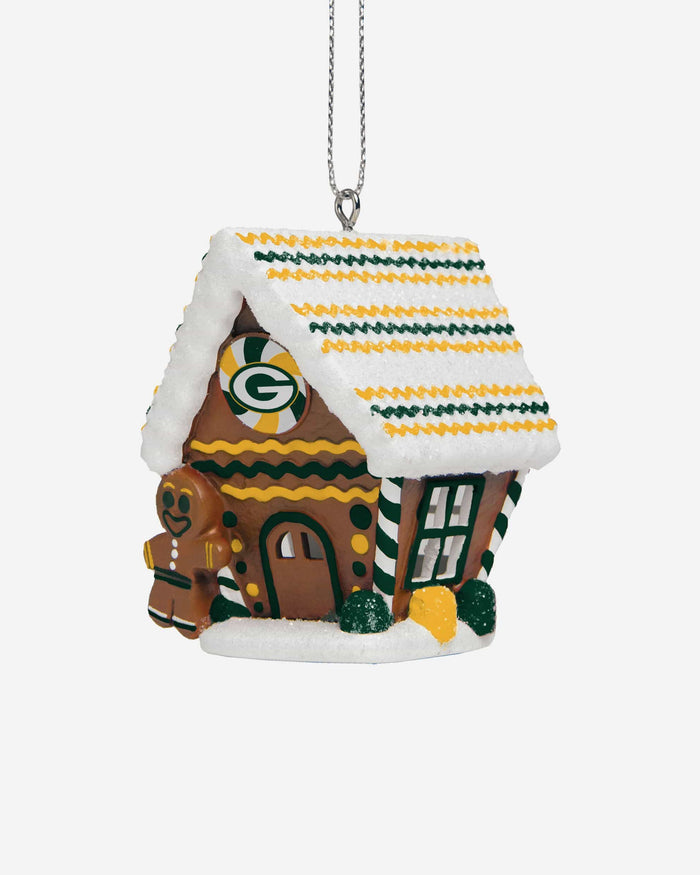 Green Bay Packers Gingerbread House Ornament FOCO - FOCO.com