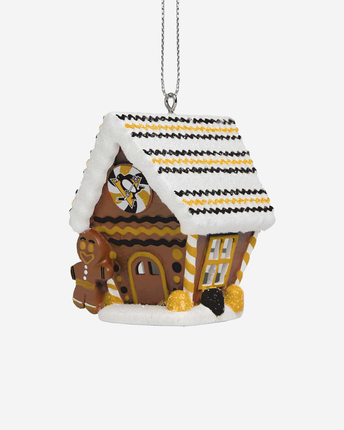 Pittsburgh Penguins Gingerbread House Ornament FOCO - FOCO.com
