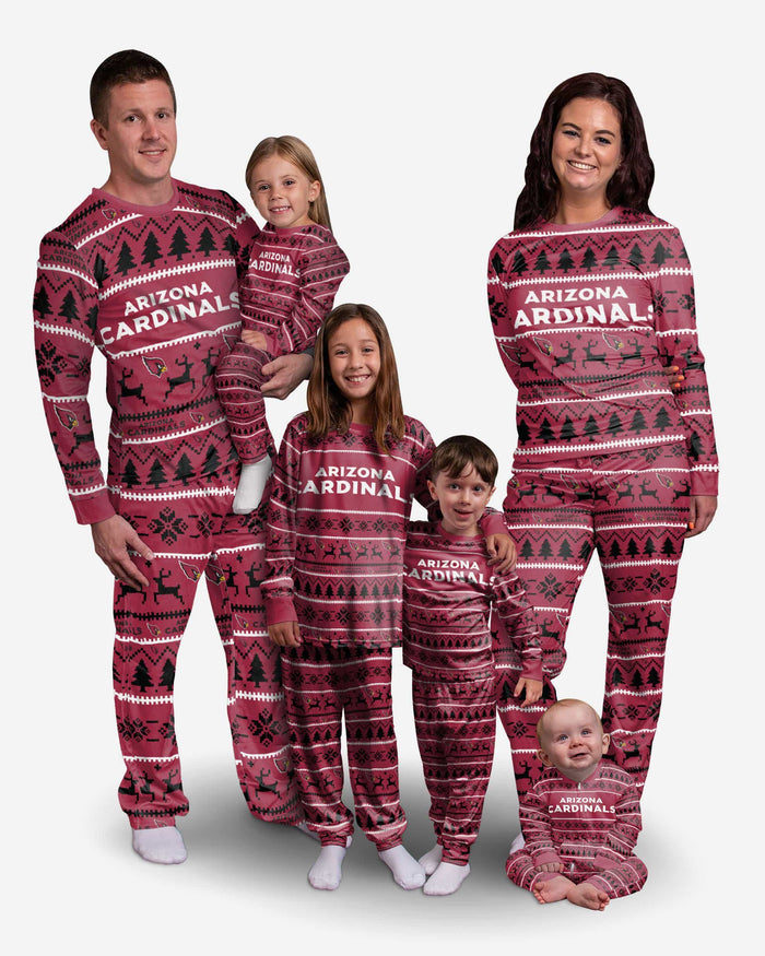 Arizona Cardinals Womens Family Holiday Pajamas FOCO - FOCO.com
