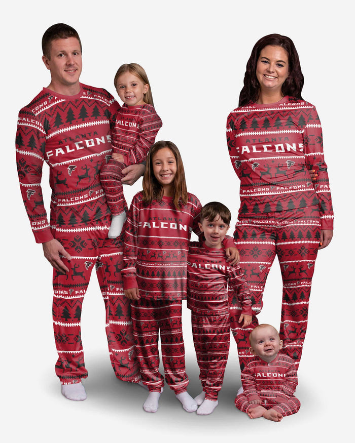 Atlanta Falcons Womens Family Holiday Pajamas FOCO - FOCO.com