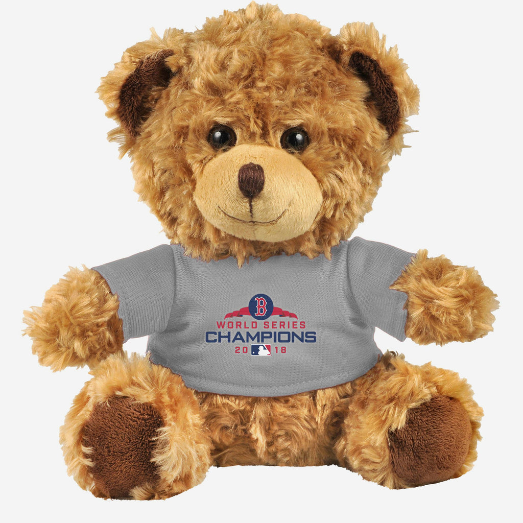 Boston Red Sox 2018 World Series Seated Shirt Bear FOCO - FOCO.com