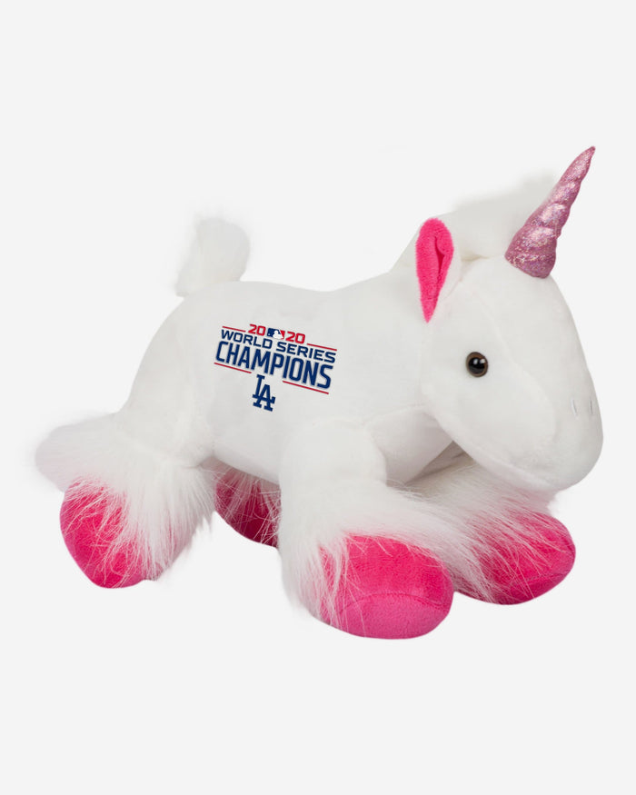 Los Angeles Dodgers 2020 World Series Champions Plush Unicorn FOCO - FOCO.com