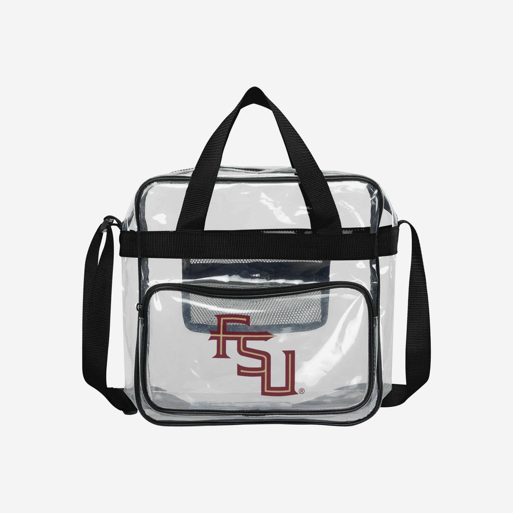 Florida State Seminoles Clear High End Messenger Bag FOCO - FOCO.com