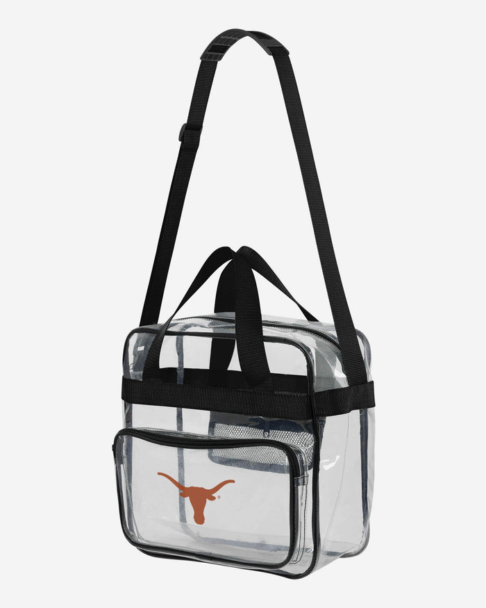 Texas Longhorns Clear High End Messenger Bag FOCO - FOCO.com