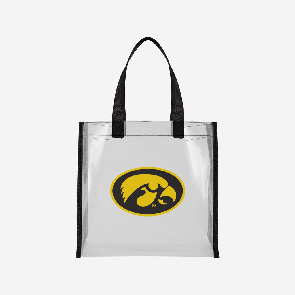 Iowa Hawkeyes Clear Reusable Bag FOCO - FOCO.com
