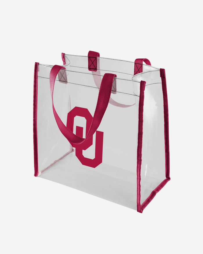 Oklahoma Sooners Clear Reusable Bag FOCO - FOCO.com