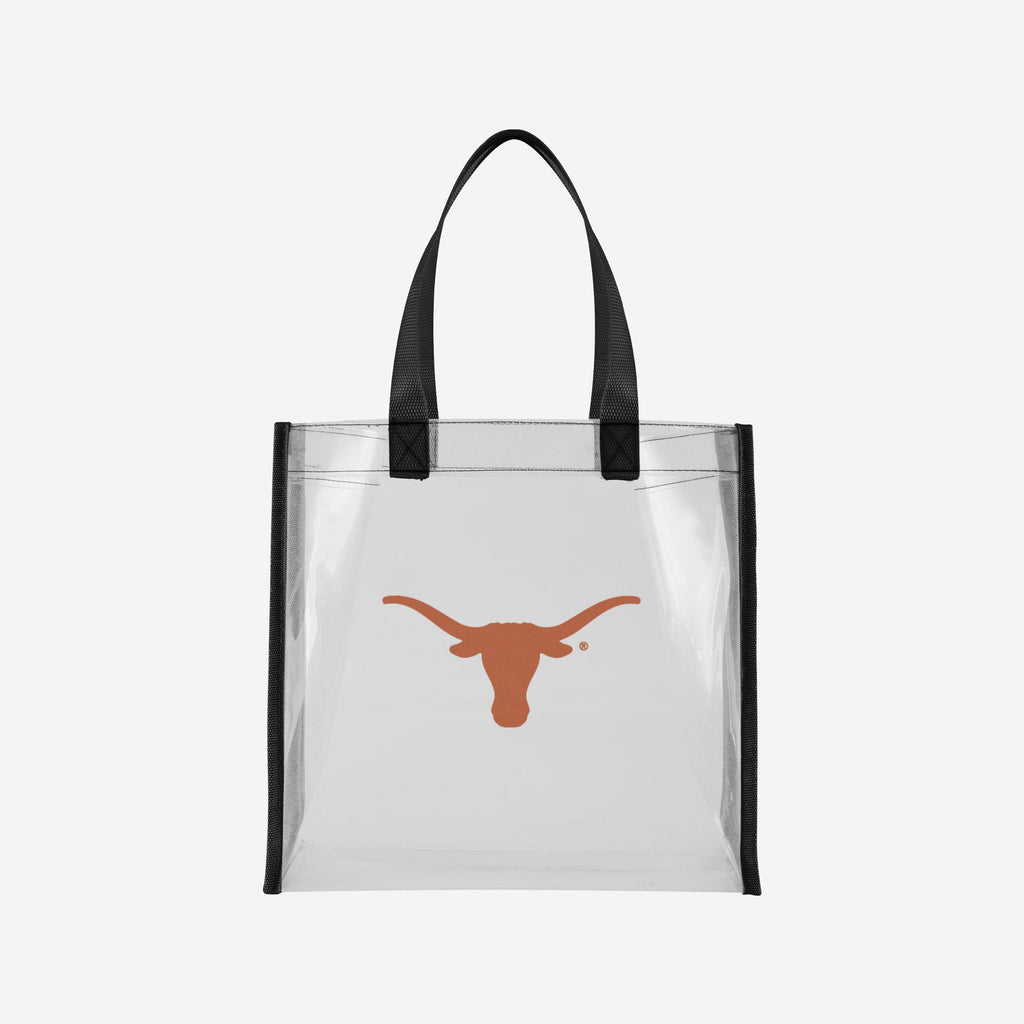 Texas Longhorns Clear Reusable Bag FOCO - FOCO.com