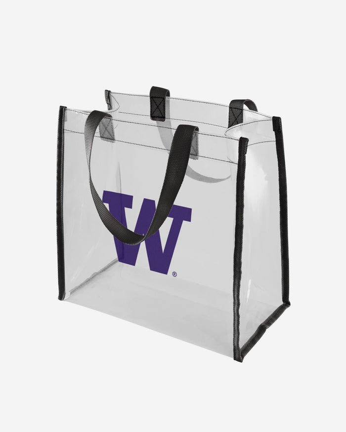 Washington Huskies Clear Reusable Bag FOCO - FOCO.com