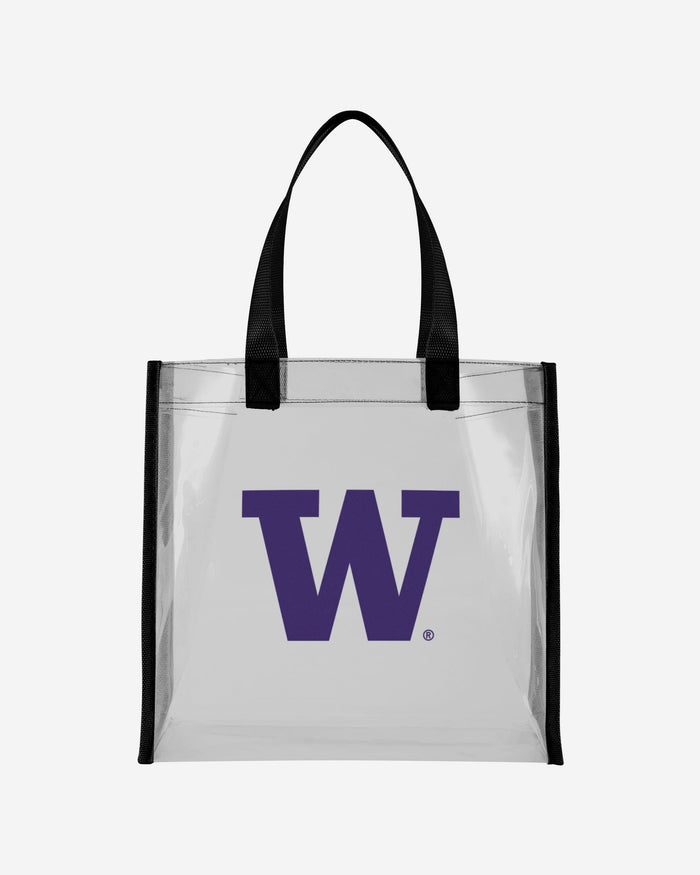 Washington Huskies Clear Reusable Bag FOCO - FOCO.com