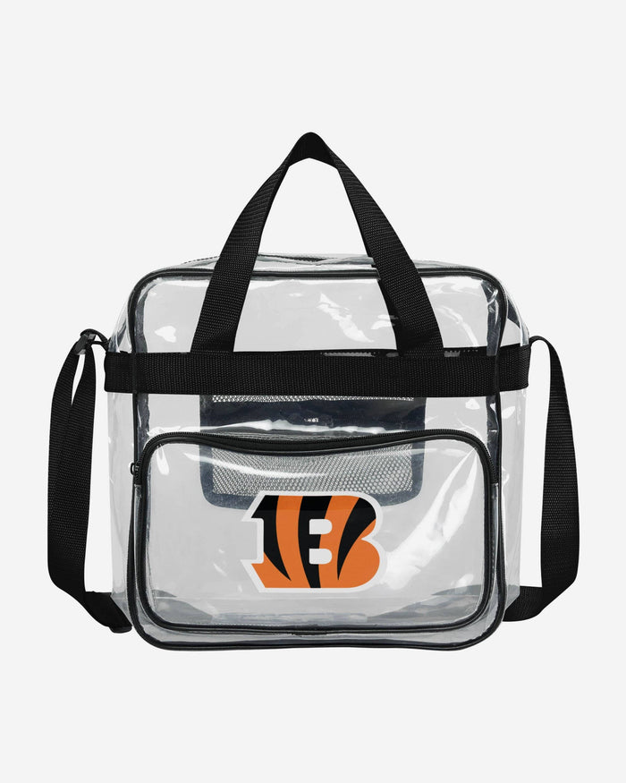 Cincinnati Bengals Clear High End Messenger Bag FOCO - FOCO.com