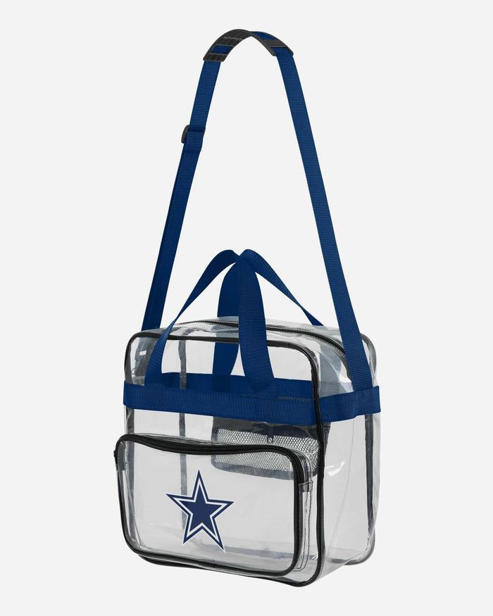 Dallas Cowboys Clear High End Messenger Bag FOCO - FOCO.com