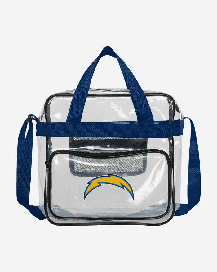 Los Angeles Chargers Clear High End Messenger Bag FOCO - FOCO.com