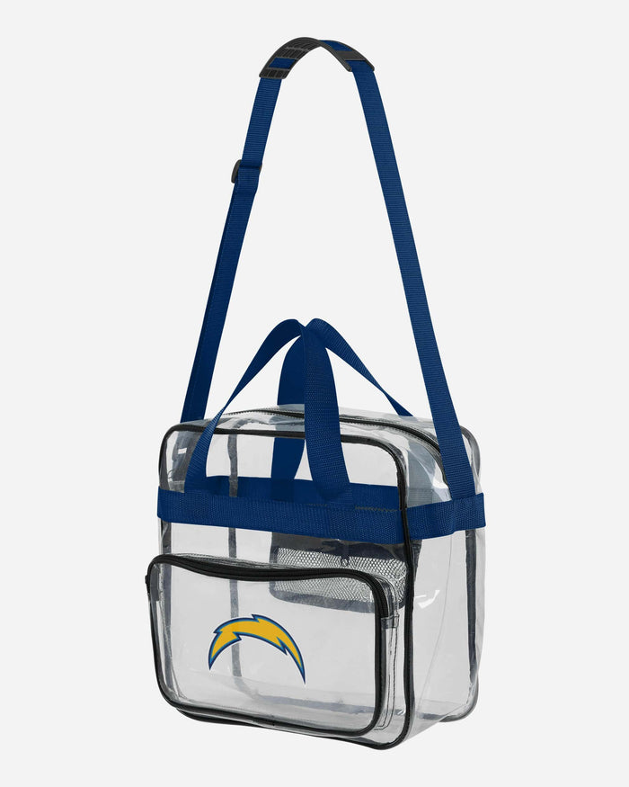 Los Angeles Chargers Clear High End Messenger Bag FOCO - FOCO.com