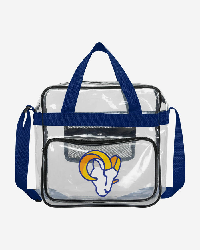 Los Angeles Rams Clear High End Messenger Bag FOCO - FOCO.com