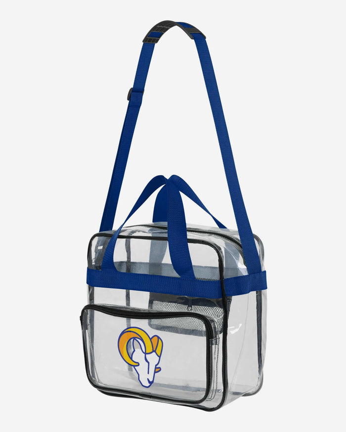 Los Angeles Rams Clear High End Messenger Bag FOCO - FOCO.com